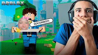 MINHA NAMORADA VIROU UM OVO NO ROBLOX (Carry an Egg 2 Players Obby)