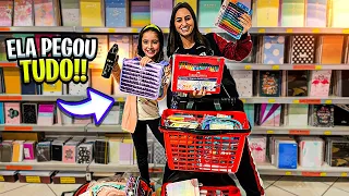 ELA PEGOU A LISTA DE MATERIAL ESCOLAR DOS SONHOS | PAPELARIA ART PEL
