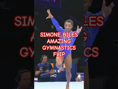 Simone Biles Amazing Gymnastics Flip #simonebiles