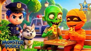 Silly Monsters in the City! 🚨 + More Monster Police Kids Songs