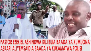 PASTOR EZEKIEL ASHINDWA KUJIZUIA BAADA YA KUMUONA ASKARI ALIYEMSAIDIA WAKATI YUKO CHINI YA ULINZI