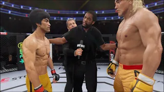 Bruce Lee vs. Hulk Hogan - EA Sports UFC 4 - Dragon Fight 🔥🐲