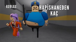 HAPİSHANEDEN KAÇ! 🚓 GÖKSİN'İN DÜNYASI 🌎 ROBLOX BARRY'S PRİSON RUN