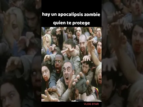 HAY  UN APOCALIPSIS ZOMBIE QUIEN TE PROTEGE ? #shorts