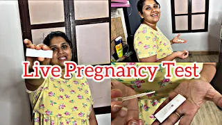 Live pregnancy Test 🤰