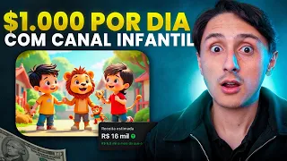 Como Criar um Canal Dark Infantil usando IA em 8 minutos