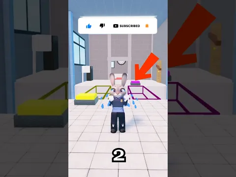 Judy and nick playing teamwork obby🥹 #shorts #roblox