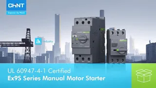 CHINT Ex9S Series Manual Motor Starter | UL-Certified Motor Protection