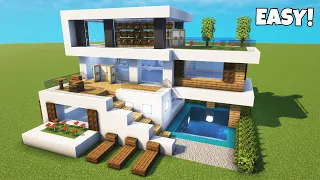 Minecraft BEST Modern House⚒️