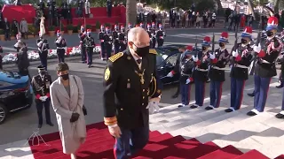 Fête nationale monégasque 2021 - Messe solennelle d'action de grâce en la Cathédrale de Monaco