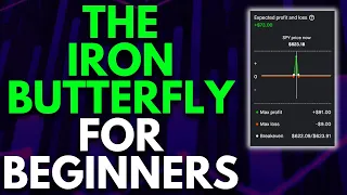 TRADING THE IRON BUTTERFLY OPTIONS STRATEGY EXPLAINED!