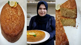 كيكة مختلفة عن باقي الكيكات/بكريمة الحامض و البرتقال تستحق التجربة🍋🍋🍊🍊