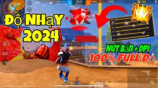 Độ Nhạy 2024 Full Đỏ Mới Nhất + Nút Bắn, DPI Siêu Chuẩn Cho Mọi Dòng Máy