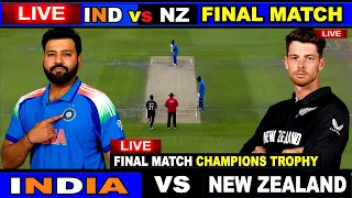 India vs New Zealand | Champions Trophy 2025 Final | Cricket 24 Gameplay | MrPlay Live