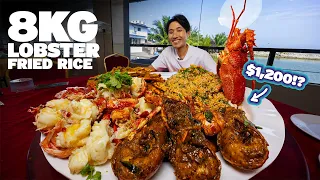 8KG Lobster Fried Rice Challenge in Desaru! | $1200 Fried Rice?! | Last Day of Malaysia Food Tour!
