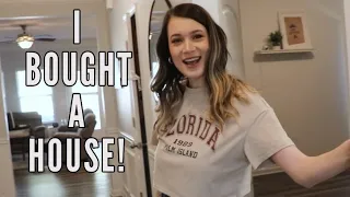 HOUSE TOUR...I bought a house!!
