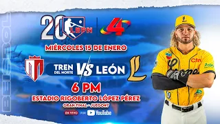 Tren del Norte 🆚 Leones de León  - LBPN 2024 – 2025 (JUEGO 7  - SERIE FINAL)