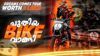 YouTube Money🤑കൊണ്ട് എന്റെ DREAM ബൈക്ക് വാങ്ങി😍|brought a dream bike form YouTube money