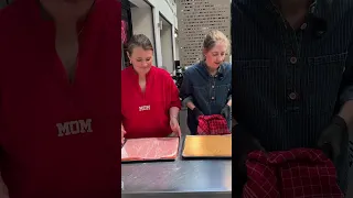 Spongebob Surprise Cake Roll 🧽🎂 #shorts