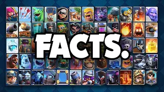 Facts about EVERY Card in Clash Royale