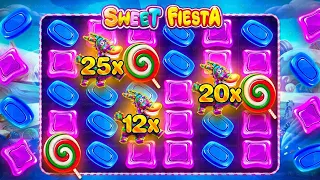 🍭 Sweet Bonanza 🍭2500 TL Küçük Kasa ile Rekoru Kırdım! | Oyun Çok Kapalı ama Toplu Ödeme! | Big Win!