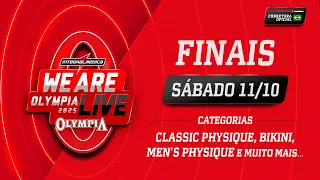 LIVE OLYMPIA 2025 - FINAIS DIA 2 | Classic Physique, Men's, Bikini e muito mais!