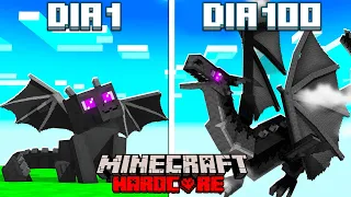SOBREVIVÍ 100 Días como DRAGON DIOS en MINECRAFT y ESTO es LO QUE PASÓ