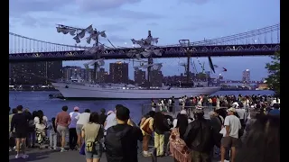 ¿Qué la ha sucedido al buque escuela mexicano en Nueva York? Videoblog 1