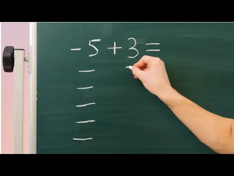 ما حاصل جمع -5+3؟ 📚