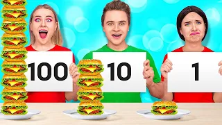 24 STUNDEN FOOD-CHALLENGE #2 || Essen schmuggeln mit 123 GO! SCHOOL