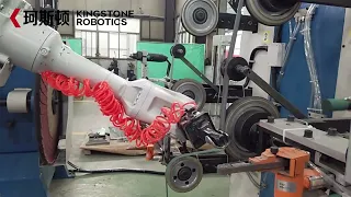 Femoral Knee Implants Robot Grinding Polishing System