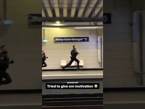 I’ve Never Seen Cops Run This Fast
