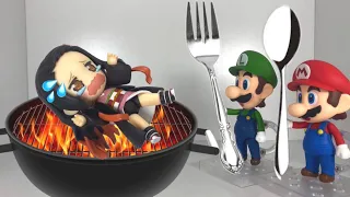 禰豆子クッキング⁉︎ 鬼滅の刃 ねんどろいど 【禰豆子フィギュア】コマ撮り #329