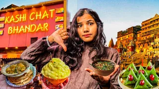 Best Varanasi Street Food 😱| Banaras Street Food Tour | Best Places To Eat In Banaras |