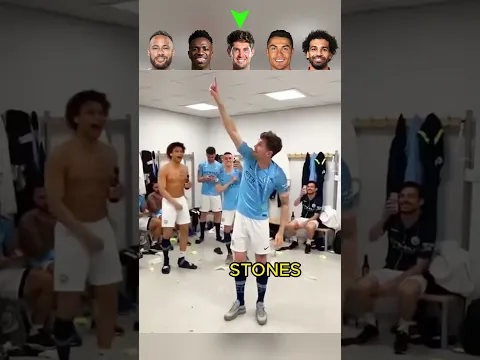 Neymar VS Vini Jr VS Stones VS Ronaldo VS Salah | Dance Challenge🤩