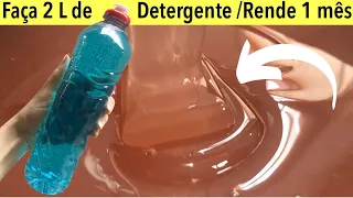 DETERGENTE CASEIRO CONCENTRADO LAVA LOUÇAS