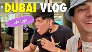I made @Mythpat try Wasabi 🤢| DUBAI VLOG