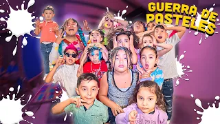 guerra de pasteles se descontrolo nos castigaron a todos