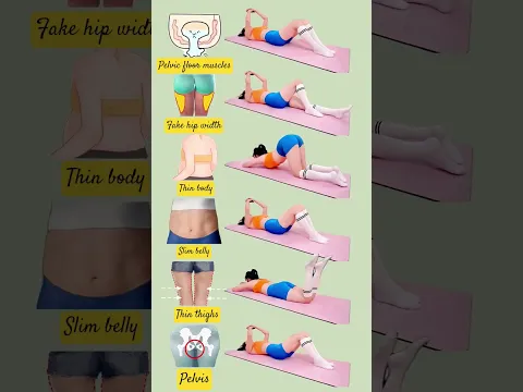 a cesarean section, this set of exercises can be practiced at home while lying down! #loseweight