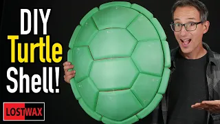DIY NInja Turtle Shell Tutorial and EVA Foam Templates. TMNT Costume Made From Floormats!