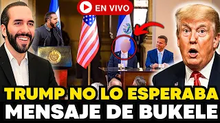 #EnVivo CADENA  NACIONAL BUKELE SORPRENDE A TODOS CON ESTO NADIE LO ESPERABA EL SALVADOR NOTICIA