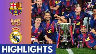 Barcelona 2-0 Real Madrid | FULL MATCH HIGHLIGHTS | Barça Clinch La Liga Title Early!