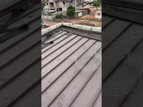 How to stop hidden roof leakage #construction #roofing #masonry