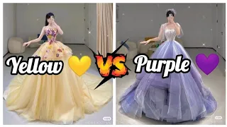 𝗬𝗲𝗹𝗹𝗼𝘄 💛 𝗩𝘀 𝗣𝘂𝗿𝗽𝗹𝗲 💜 ||𝗤𝘂𝗲𝗲𝗻 𝗭𝗼𝘆𝗮 #queenzoya #trending