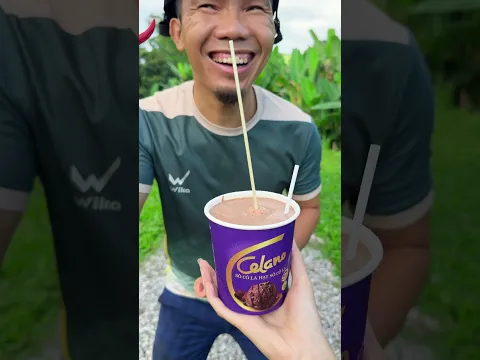 chiếc cốc có đầy ớt siêu cay khi anh trai chia sẻ đồ ăn cho người khác thật khó lường trước #shorts
