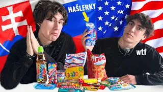 Američan Ochutnáva Československé Sladkosti