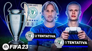 Contratando 1 JOGADOR p/ temporada até o PIOR TIME da Europa GANHAR a CHAMPIONS! FIFA 23