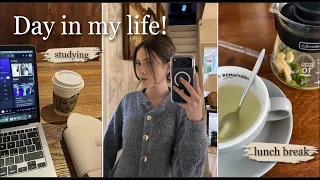 Realistic study day in my life! | study vlog
