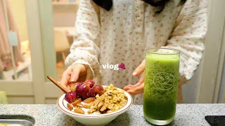 vlog | 새콤달콤 귤청🍊 닭간장조림, 맛살크림고로케, 작업실 일상, 점심도시락(얼갈이무침, 두부동그랑땡, 소세지야채볶음)