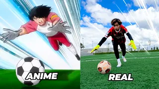 HICE las jugadas más ÉPICAS de Capitán TSUBASA en la VIDA REAL